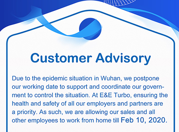 Customer Advisory